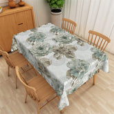 Lofaris Vintage Big Flowers Prints Kitchen Room Tablecloth